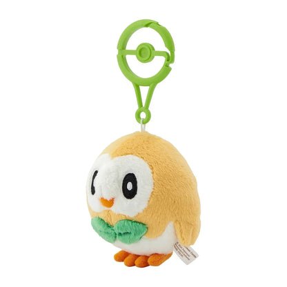 Pokemon Center Rowlet Mascot with Carabiner – Adorable and Portable Plush- Japan Figure Store - #1 Bring To You The Best Japanese Goods