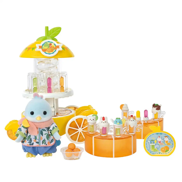 Epoch Citrus Bird Juice Shop Toy - Sylvanian Families Amusement Park Ages 3+