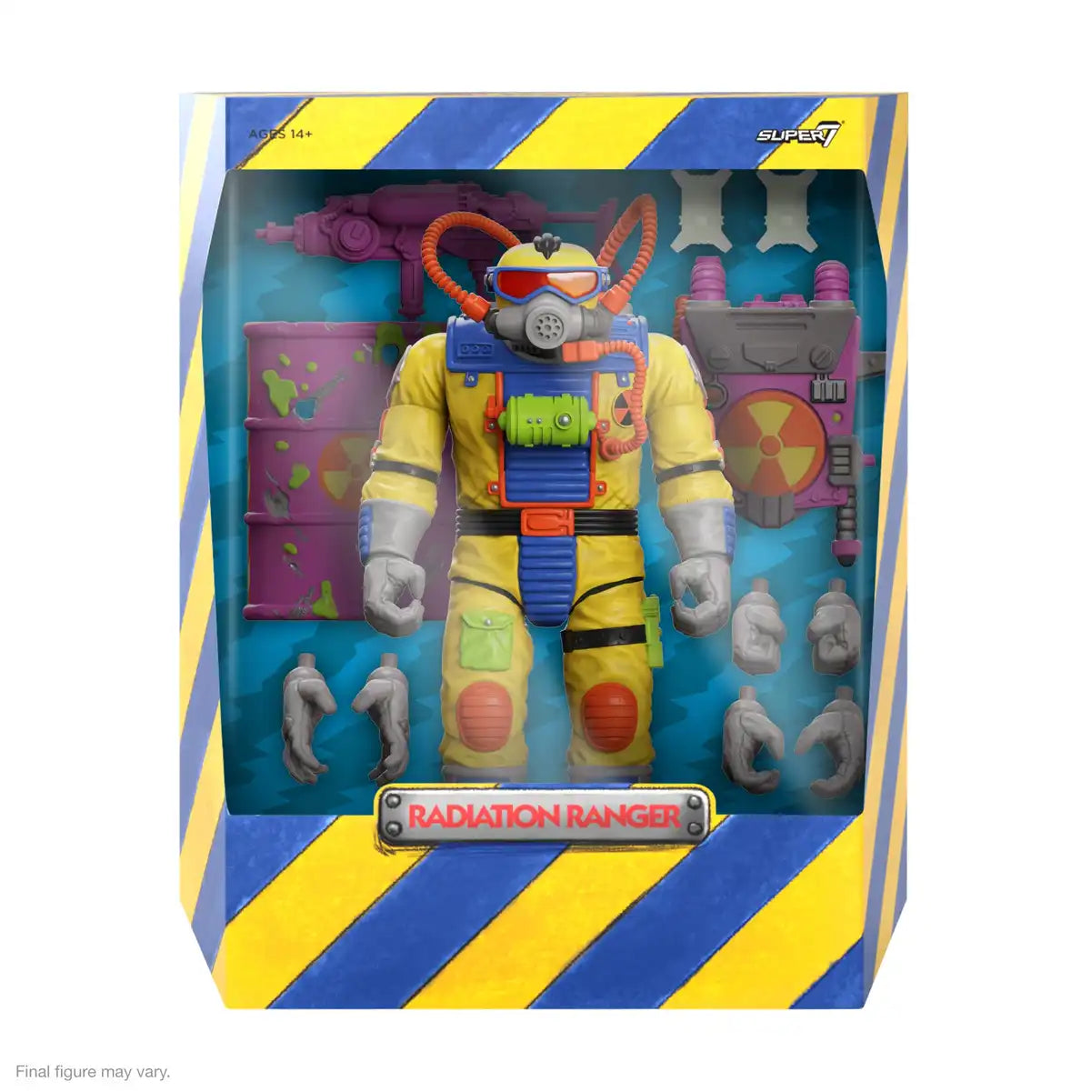Super 7 Toxic Crusaders Radiation Rangers 7 Inch Action Figure Ultimate Edition- Japan Figure Store - #1 Bring To You The Best Japanese Goods