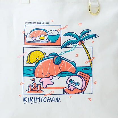Sanrio Tote Bag Festival Design Kirimi-Chan Durable Lightweight 931381- Japan Figure Store - #1 Bring To You The Best Japanese Goods
