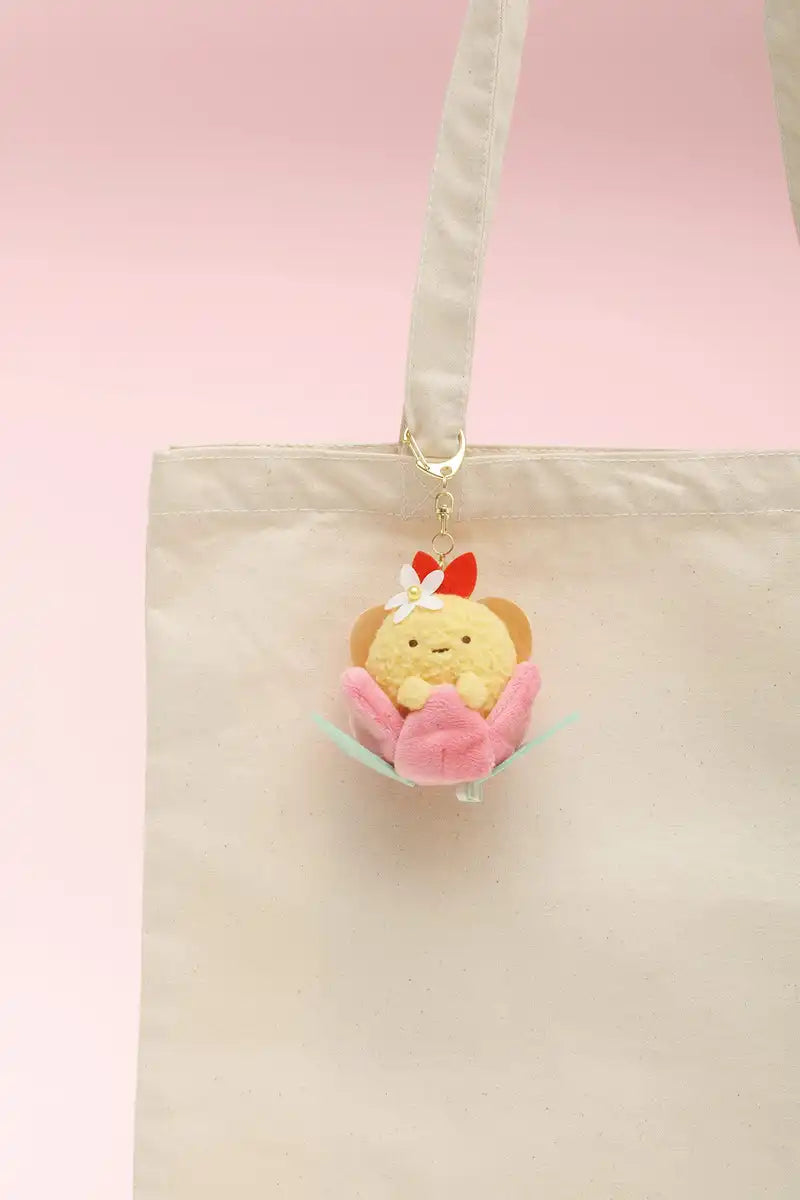San-X Sumikkogurashi Zasso Flower Garden Hanasaku Hanging Plush Toy- Japan Figure Store - #1 Bring To You The Best Japanese Goods