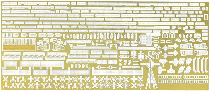 Aoshima 1/700 Detail Up Japanese Navy Katsuragi Etching Parts- Japan Figure Store - #1 Bring To You The Best Japanese Goods