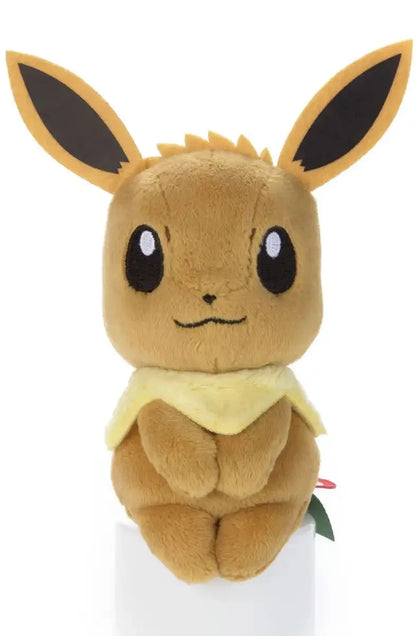 Pokemon Chokkori-San Eevee Plush Doll- Japan Figure Store - #1 Bring To You The Best Japanese Goods