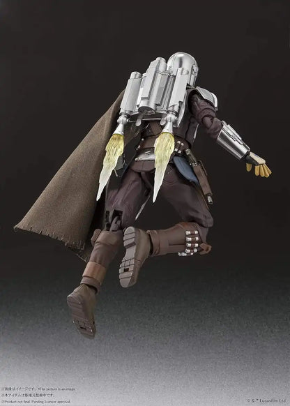 Tamashii Nations S.H. Figuarts Star Wars Mandalorian Beskar Armor Figure 6in
