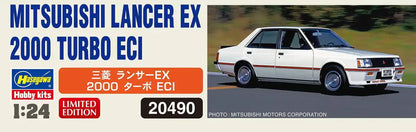 Hasegawa 1/24 Mitsubishi Lancer Ex 2000 Turbo Eci Japanese Classical Car Models- Japan Figure Store - #1 Bring To You The Best Japanese Goods