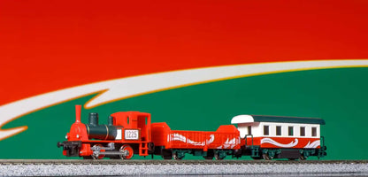 KATO N Gauge Christmas Chibi Loco Steam Model Railroad Set 10-503-3