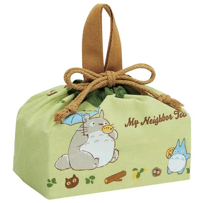 Skater Lunch Box Drawstring Bag Ghibli Totoro Cat Bus for Boys and Girls- Japan Figure Store - #1 Bring To You The Best Japanese Goods