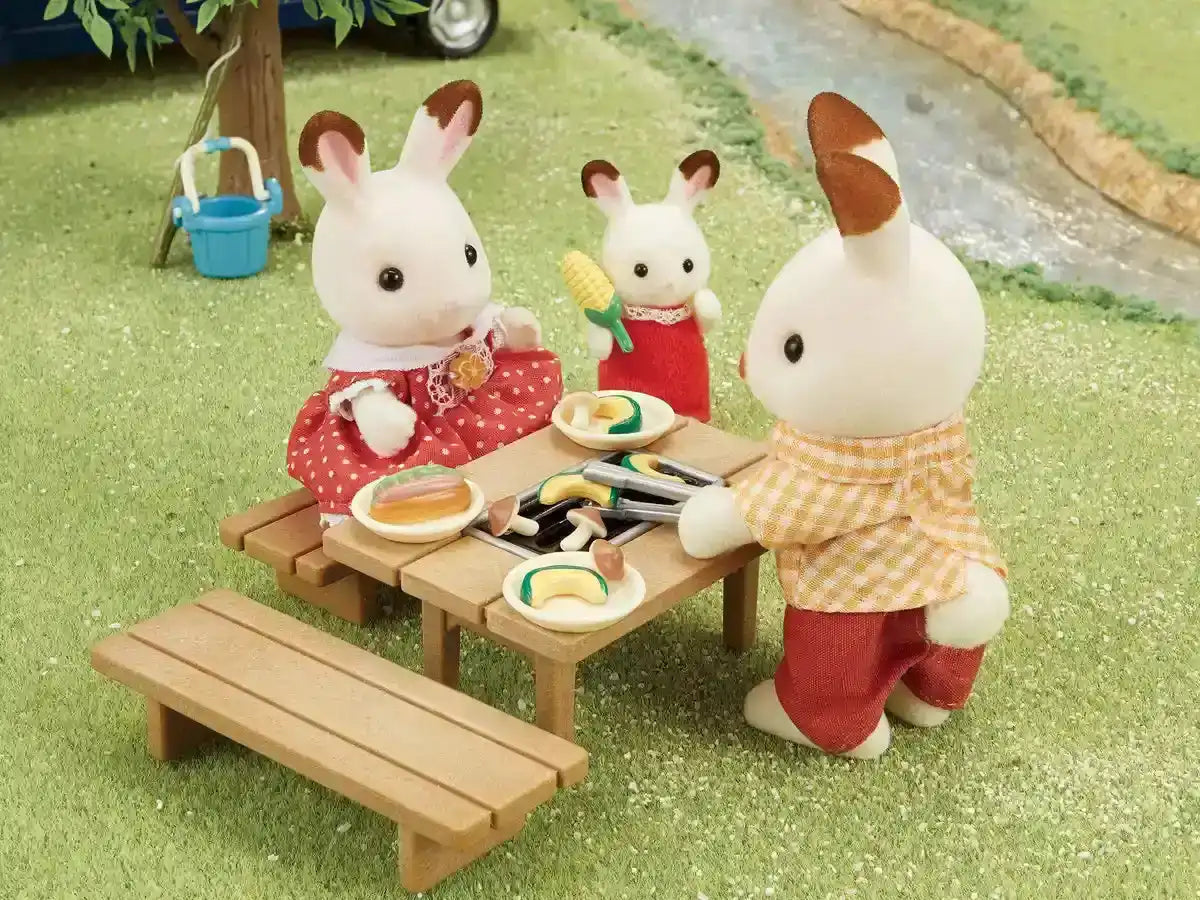 Epoch Sylvanian Families Barbecue Set Certified Toy Dollhouse for Ages 3+- Japan Figure Store - #1 Bring To You The Best Japanese Goods