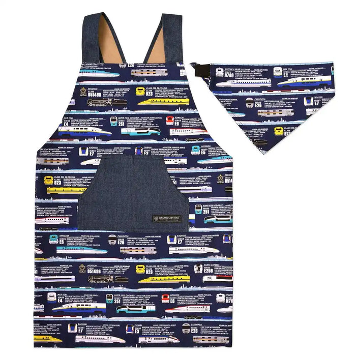 Backcross Apron With Head Kerchief For Children 100-120Cm Super Express- Japan Figure Store - #1 Bring To You The Best Japanese Goods