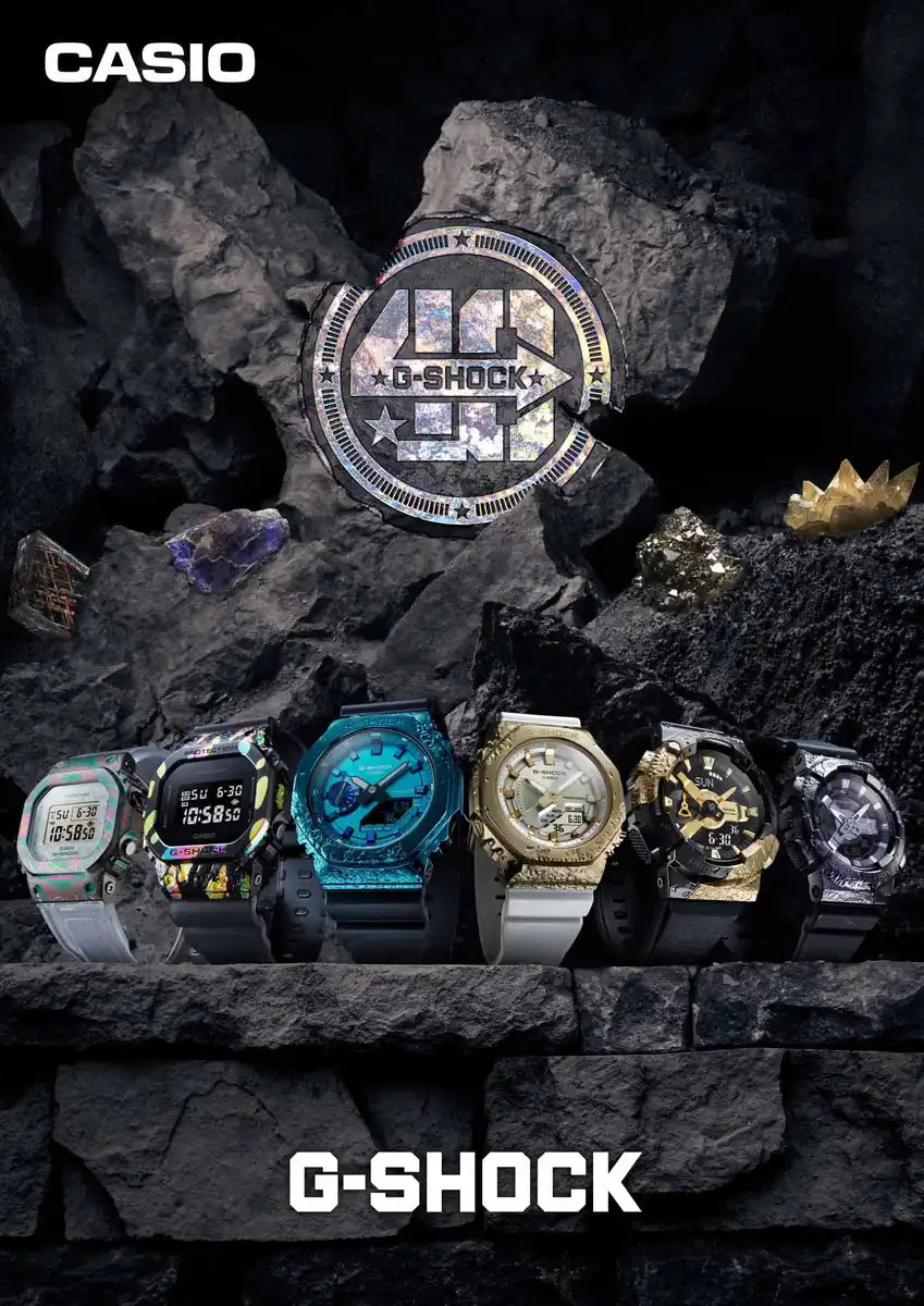 Casio G-Shock Men's Black Watch GM-2140GEM-2AJR 40th Anniversary Adventurer's Stone Edition- Japan Figure Store - #1 Bring To You The Best Japanese Goods