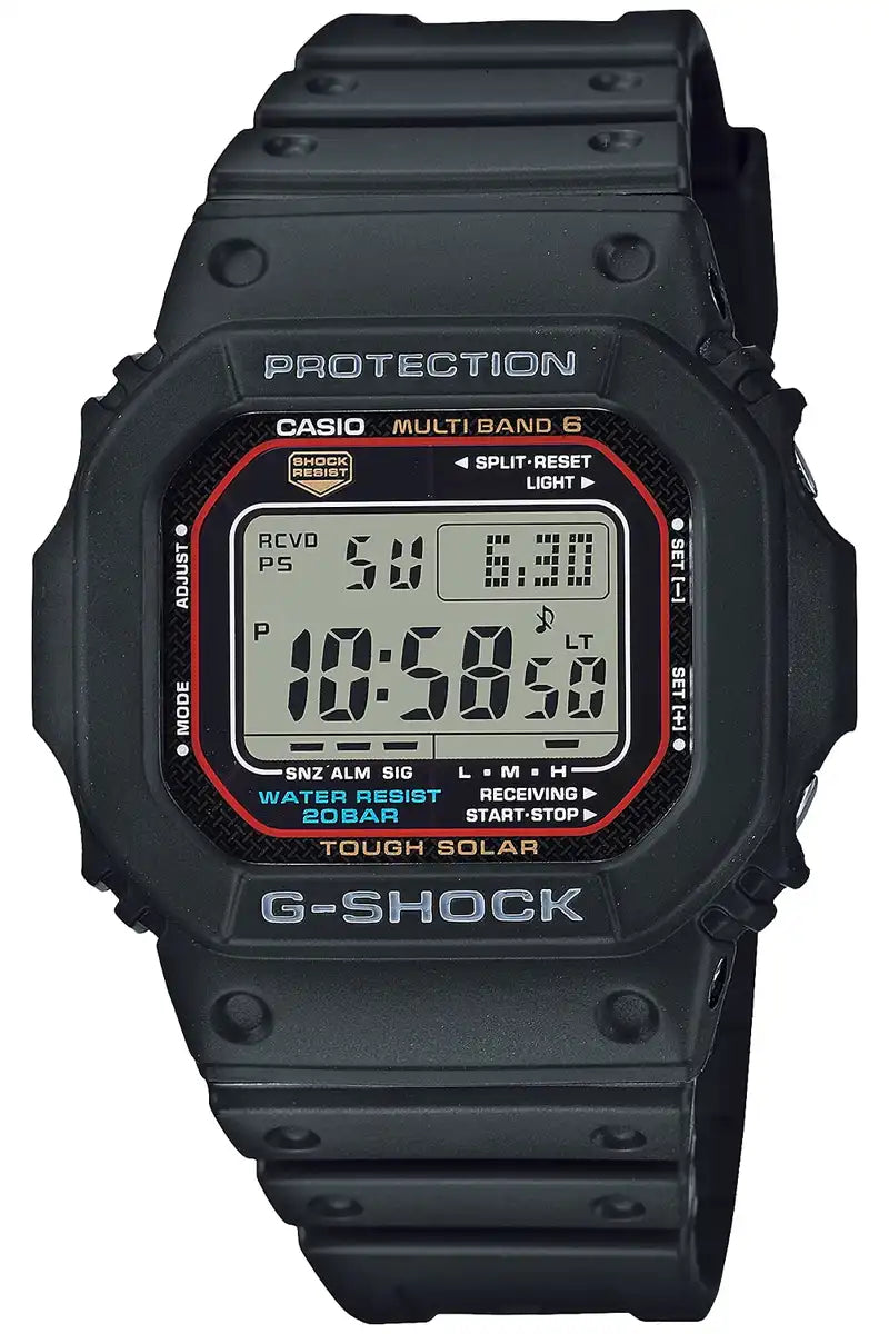 Casio G-Shock Men's Black Watch GW-M5610U-1JF Radio Solar Super Illuminator LED Light- Japan Figure Store - #1 Bring To You The Best Japanese Goods