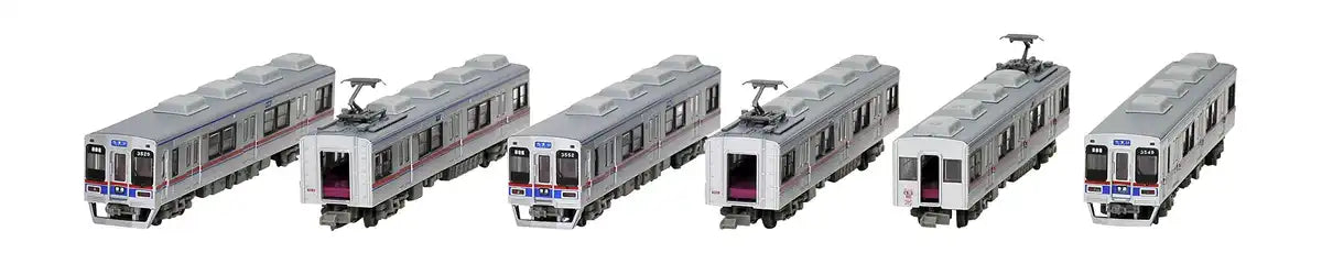 Tomytec Railway Collection Keisei Electric 3500 Type Diorama 6-Car Set Limited Edition- Japan Figure Store - #1 Bring To You The Best Japanese Goods