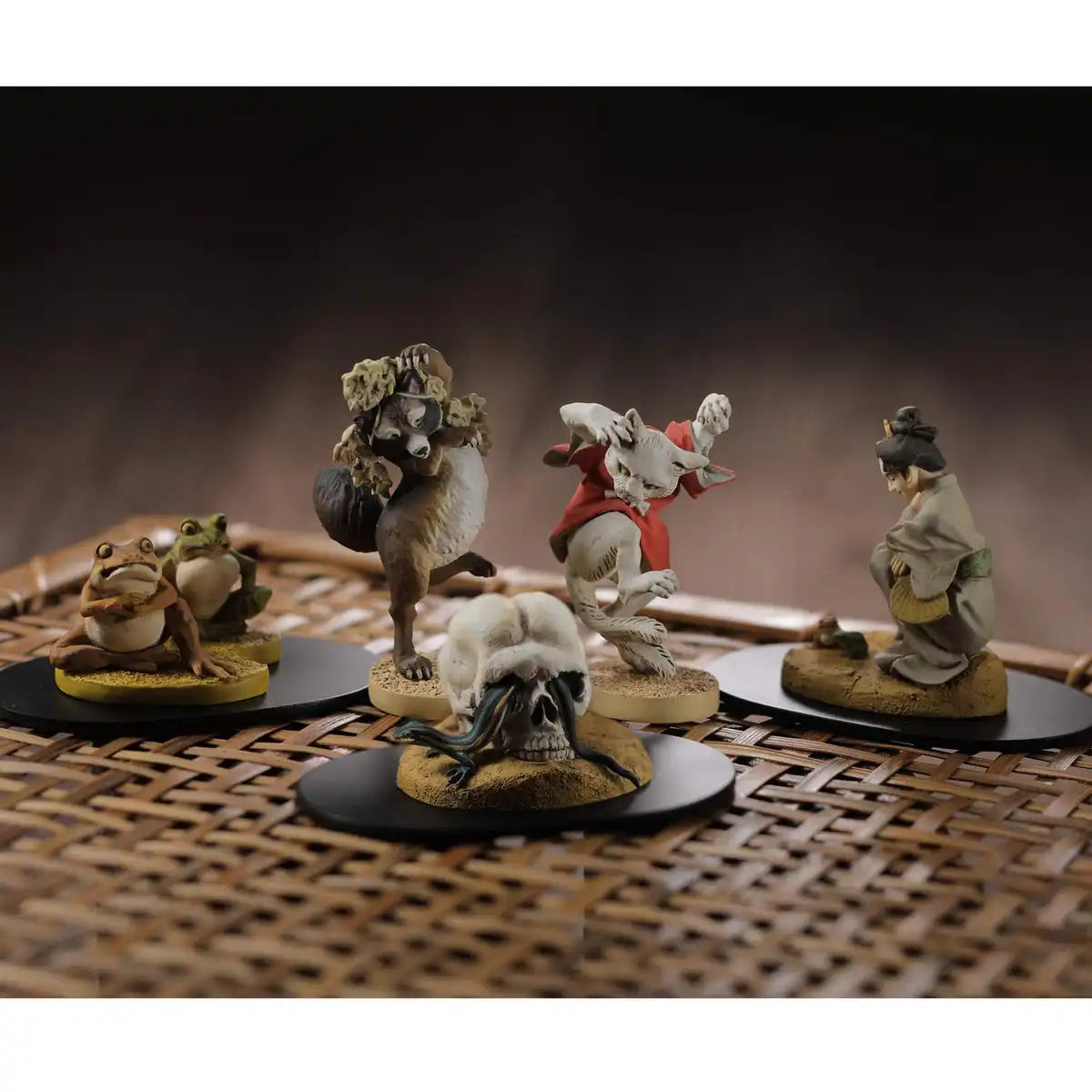 KAIYODO Miniq Kawanabe Kyosai Gaki Bonkei 6 Pcs Box- Japan Figure Store - #1 Bring To You The Best Japanese Goods