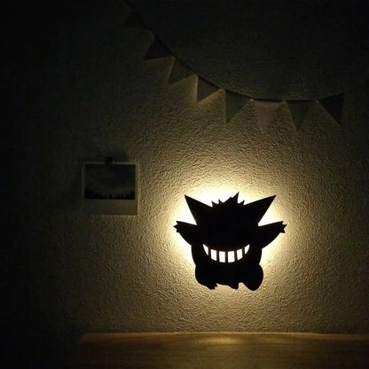 Toyo Case Incorporated Wall Light That Can Be Peeled Off Wall-Mounted Corridor / Entrance / Storage Interior Pokemon Gengar- Japan Figure Store - #1 Bring To You The Best Japanese Goods