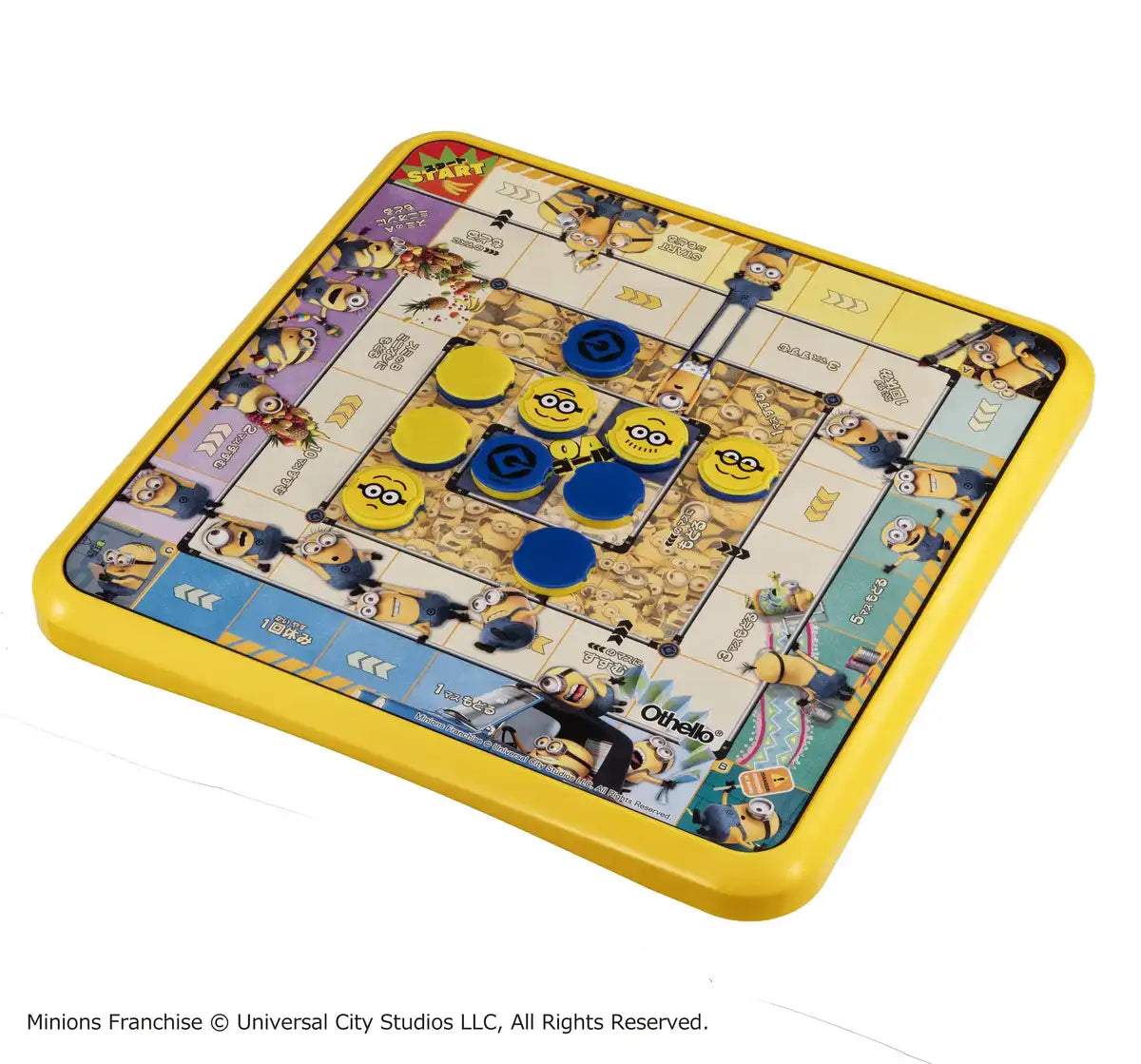 Megahouse Minions Othello Game - Fun Family Strategy Board for All Ages