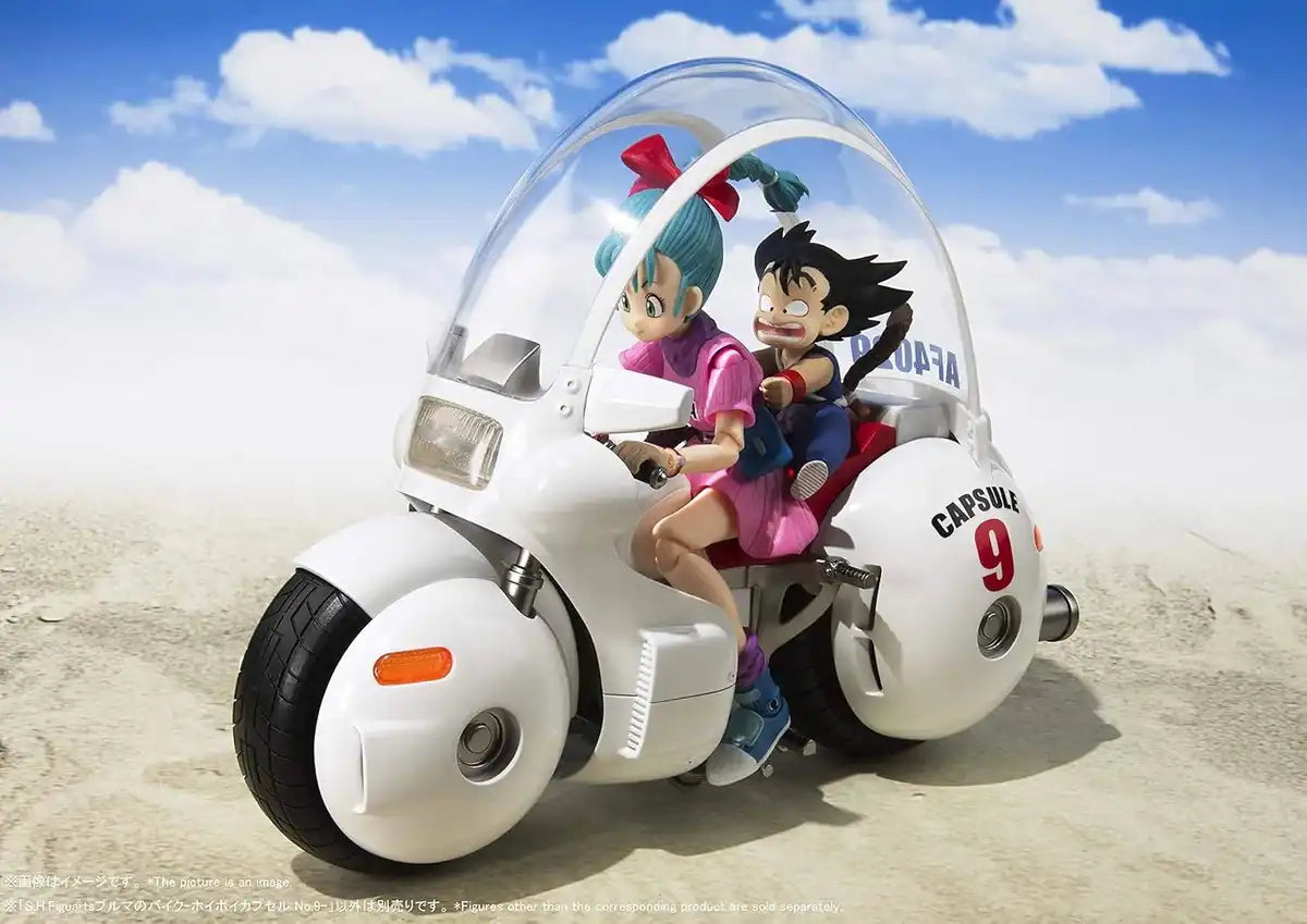 Tamashii Nations Dragon Ball Bloomers Bike ABS Die Cast PVC 7in