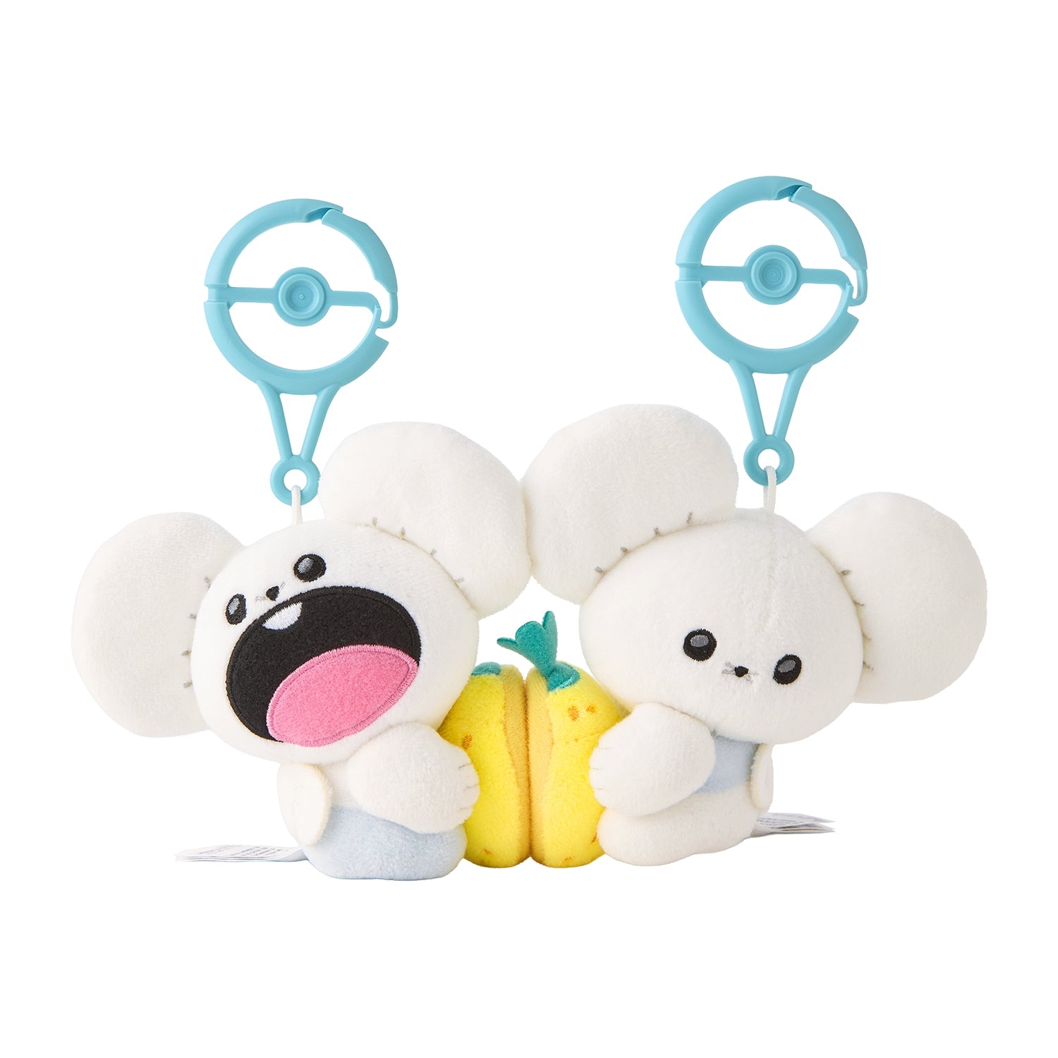 はんぶんこペアマスコット もぐもぐウォッチング！ ワッカネズミ