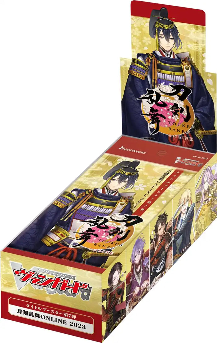 Cardfight!! Vanguard Touken Ranbu Online 2023 Vg-D-Tb07 Bushiroad Box- Japan Figure Store - #1 Bring To You The Best Japanese Goods