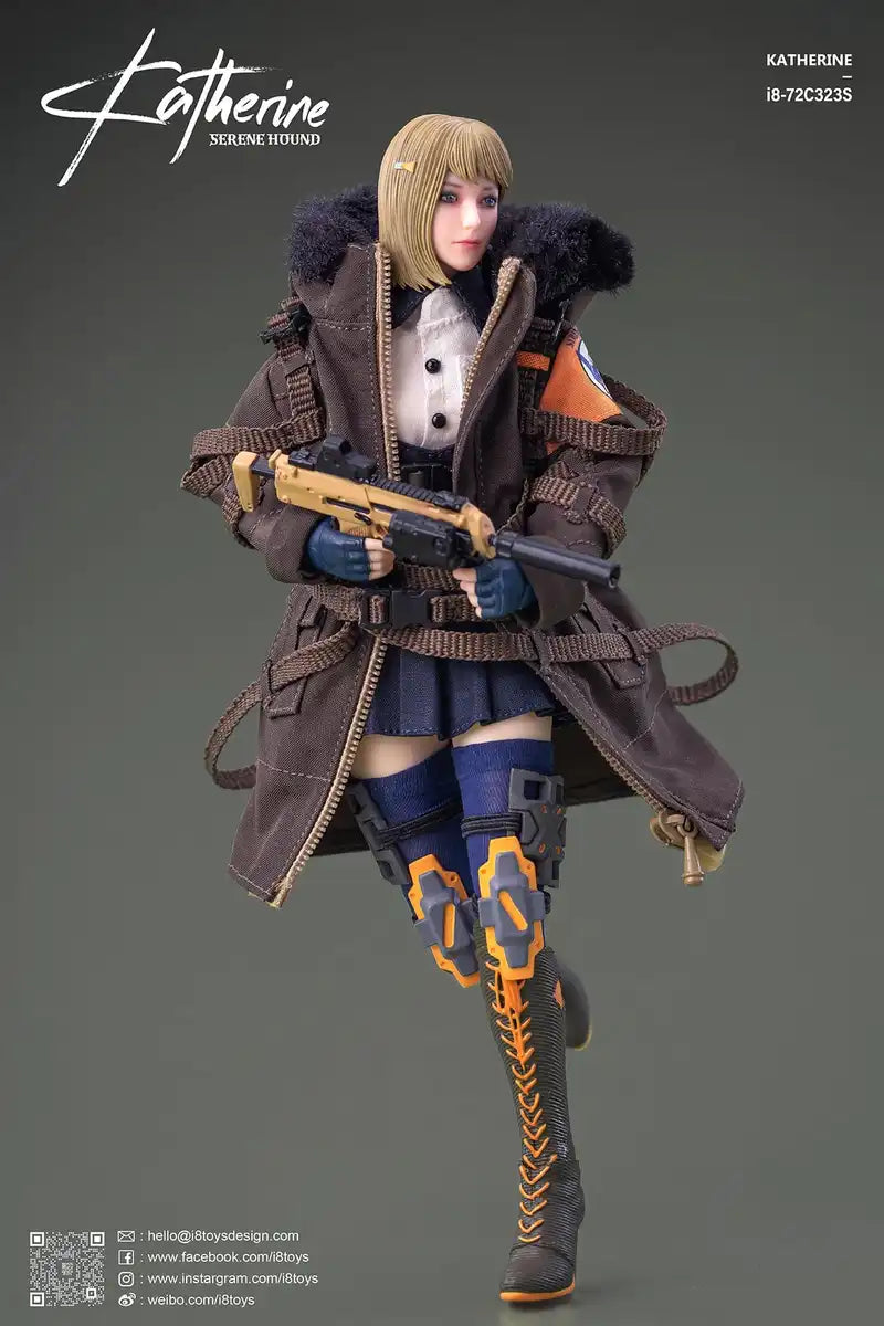 I8Toys Serene Hound Series Catherine 1/12 Deluxe Version I8-72C323D Model- Japan Figure Store - #1 Bring To You The Best Japanese Goods