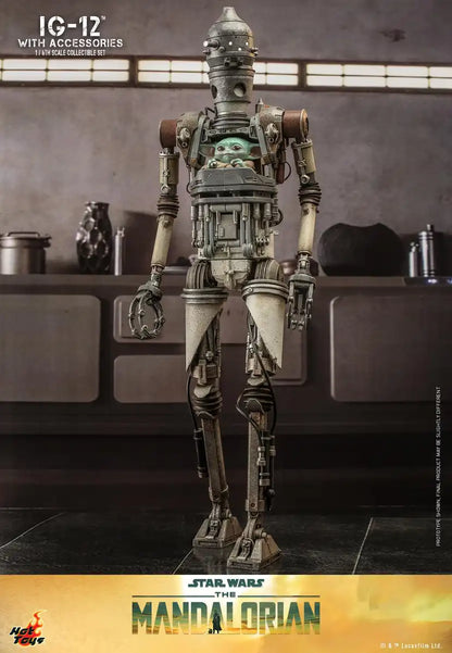 Hot Toys TV Masterpiece The Mandalorian IG-12 1/6 Scale Figure Set