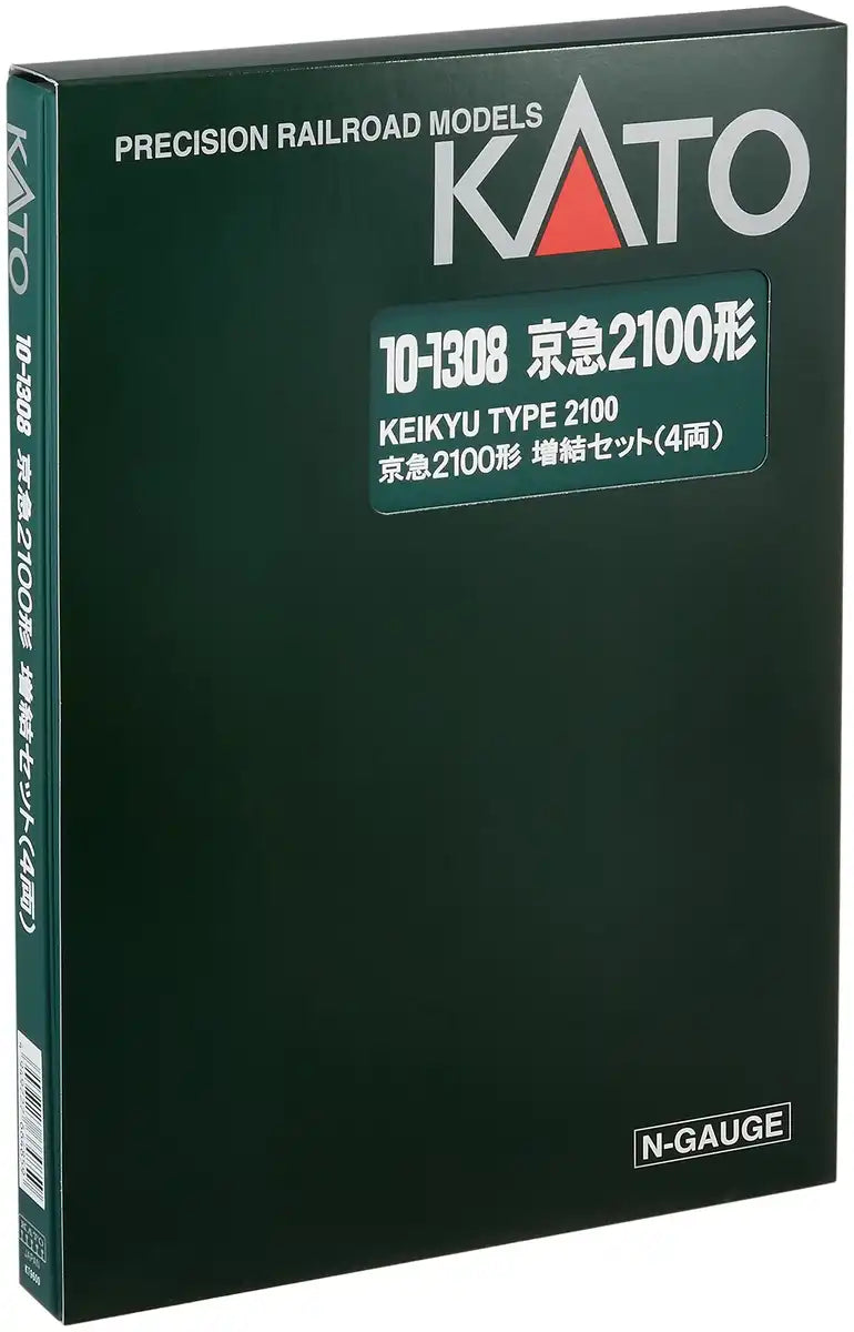 KATO Keikyu 2100 N Gauge 4-Car Model Train Set 101308
