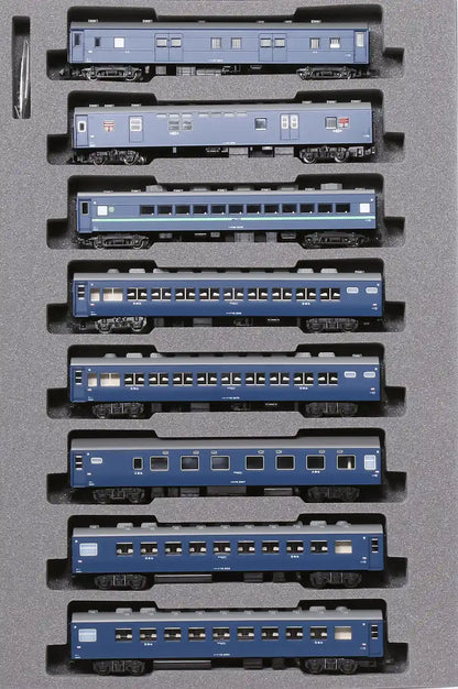 Kato N Gauge 8-Car Kitaguni Sleeper Express Passenger Set - Model Railway 10-1670- Japan Figure Store - #1 Bring To You The Best Japanese Goods