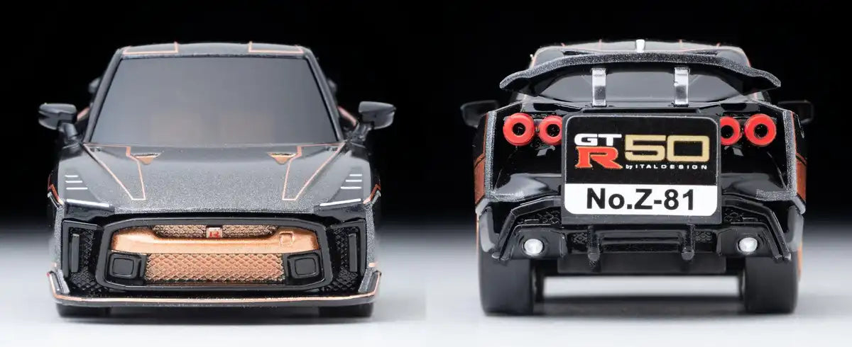 Tomytec Choro Q Zero Z-81D Nissan GT-R50 Italdesign Gray Model- Japan Figure Store - #1 Bring To You The Best Japanese Goods