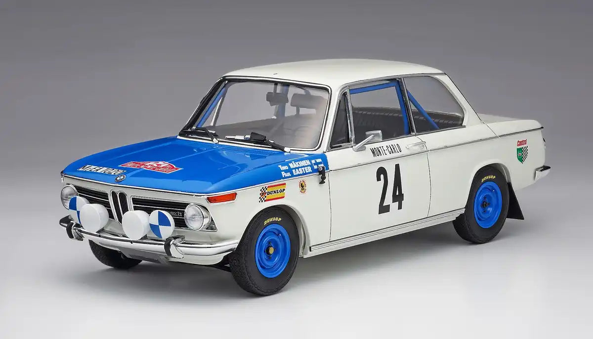 Hasegawa 20332 BMW 2002 Ti 1969 Monte Carlo Rally 1/24 Japanese Scale Car Model- Japan Figure Store - #1 Bring To You The Best Japanese Goods