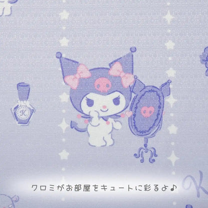 Sanrio Kuromi Cafe Curtain - Small Window 145x45cm Heat Insulating Washable- Japan Figure Store - #1 Bring To You The Best Japanese Goods