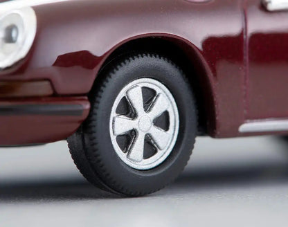 Tomytec Tomica Vintage 1/64 Porsche 911S Maroon Finished Model 312536- Japan Figure Store - #1 Bring To You The Best Japanese Goods