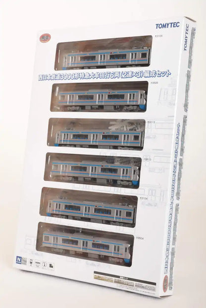 Tomytec West Japan Railway Type 3000 Limited Express 6-Car Diorama Set 313526- Japan Figure Store - #1 Bring To You The Best Japanese Goods