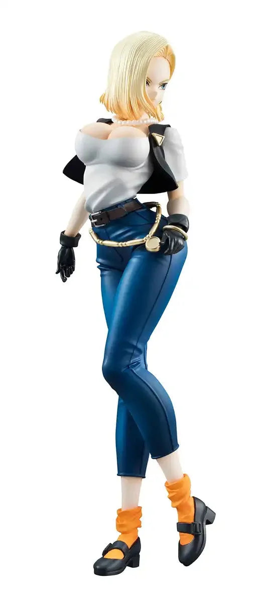 Megahouse Dragon Ball Gals Dbz Android 18 20Cm Pvc Abs Figure Japan- Japan Figure Store - #1 Bring To You The Best Japanese Goods