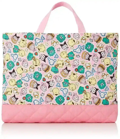 Sanrio Lesson Bag Cg-2795 Pk Pink School Tote- Japan Figure Store - #1 Bring To You The Best Japanese Goods