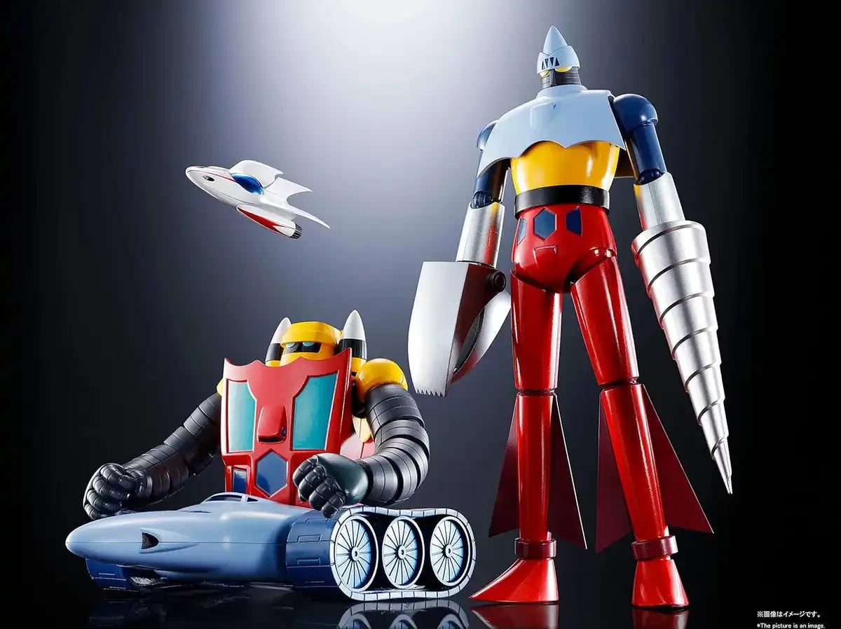 Tamashii Nations Soul of Chogokin Getter Robot GX-91 Set 6.9 Inch