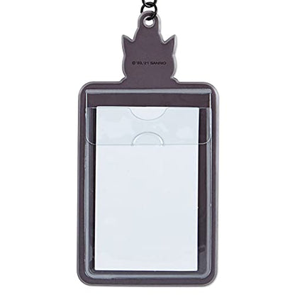 Sanrio Bad Badtz‑Maru Cheki Photo Holder Keychain (Enjoy Idol Series) – Black