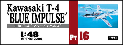 HASEGAWA 1/48 Kawasaki T-4 'Blue Impulse' [J.A.S.D.F. Aerobatic Team] Plastic Model- Japan Figure Store - #1 Bring To You The Best Japanese Goods