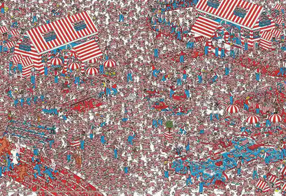 Beverly Jigsaw Puzzle 40-004 Where's Wally? Woof Of The country (40 L-Pieces) Kid Puzzle- Japan Figure Store - #1 Bring To You The Best Japanese Goods