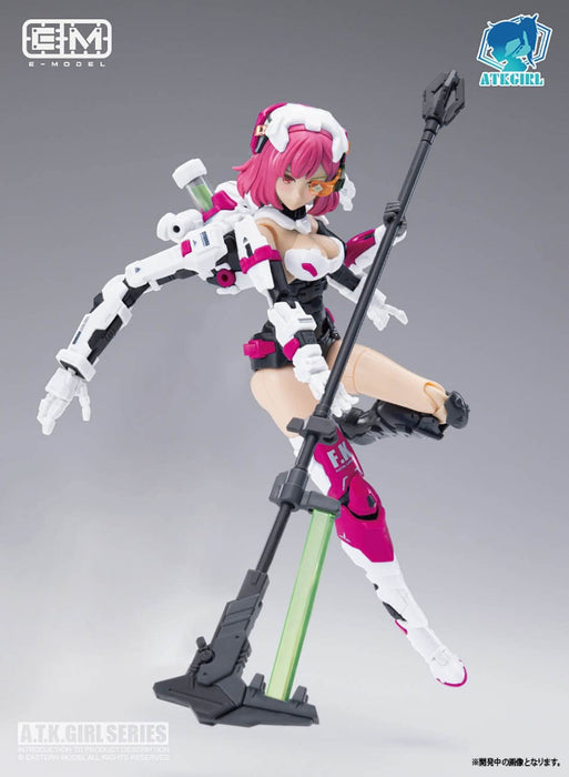 Maquette en plastique E-Model 1/12 Armor Girl Elizabeth version japonaise