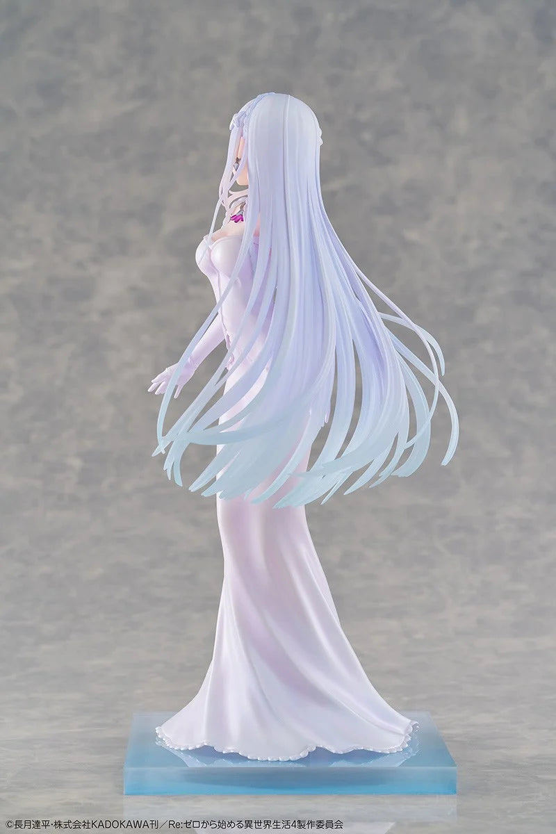 Design COCO Re:Zero Emilia Wedding Dress Ver. 1/7 Scale Figure