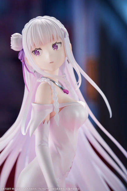 Design COCO Re:Zero Emilia Wedding Dress Ver. 1/7 Scale Figure