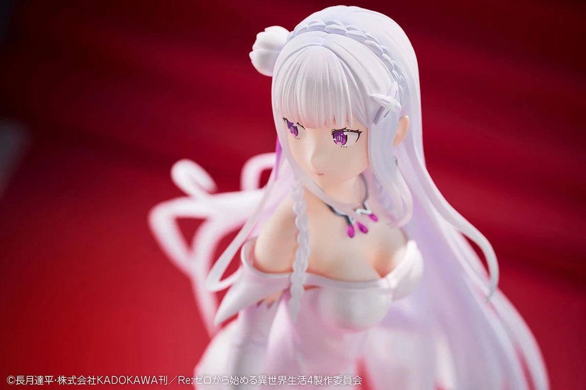 Design COCO Re:Zero Emilia Wedding Dress Ver. 1/7 Scale Figure