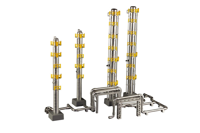 Plum 1/150 Scale Plastic Structure Kit Fractionating Columns Model- Japan Figure Store - #1 Bring To You The Best Japanese Goods