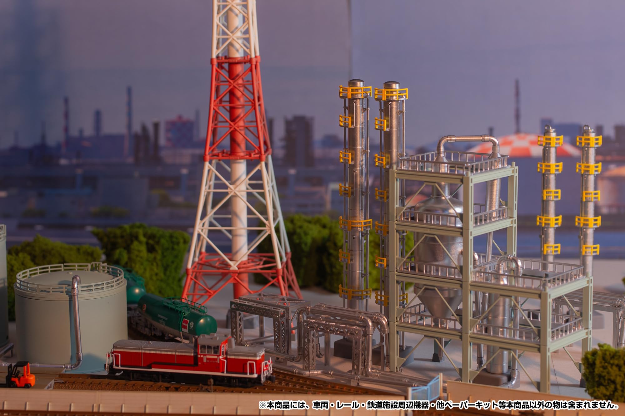 Plum 1/150 Scale Plastic Structure Kit Fractionating Columns Model- Japan Figure Store - #1 Bring To You The Best Japanese Goods