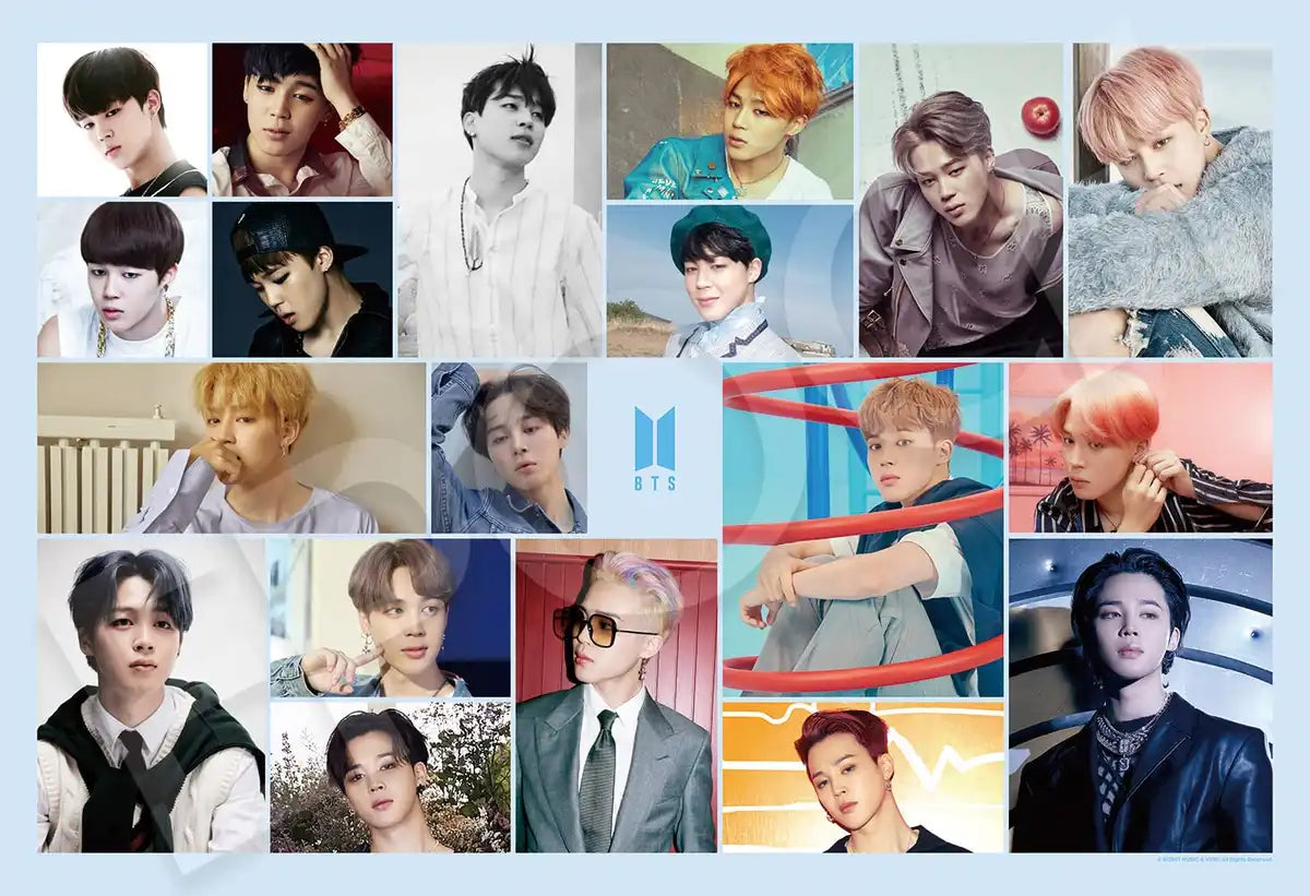 Epoch 300 Piece Jigsaw Puzzle BTS Jimin Photo 26x38 cm with Glue & Spatula