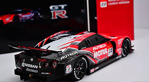 Modèle réduit de voiture Autoart 1/18 Nissan GT-R Super GT 2008 #23 Version de lancement