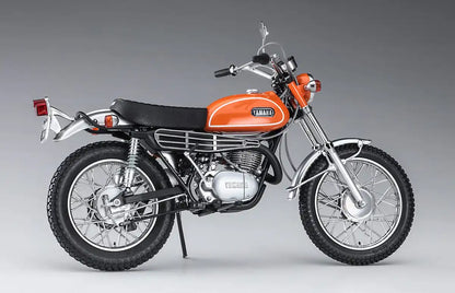 HASEGAWA 1/10 Yamaha Trail Dt250 'Mandarin Orange' Plastic Model- Japan Figure Store - #1 Bring To You The Best Japanese Goods