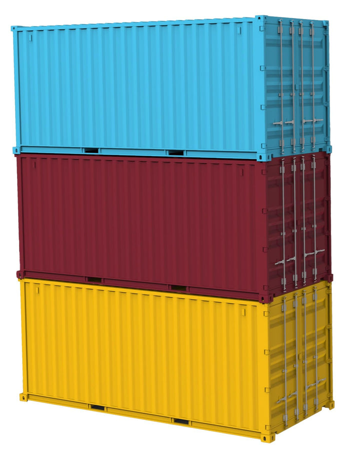 Fujimi Model - 1/24 Car Next Series No.1003 Maroon 20Ft Container Model Kit