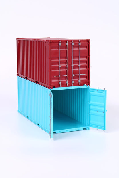 Fujimi Model - 1/24 Car Next Series No.1003 Maroon 20Ft Container Model Kit