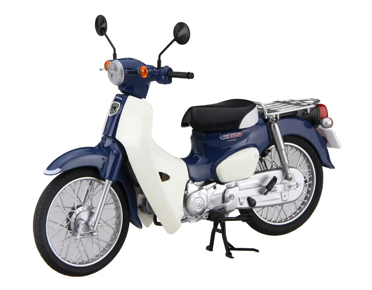 FUJIMI 12Nx-1 Honda Super Cub 110 Urbane Denim Blue Metallic 1/12 Scale Pre-Painted Kit- Japan Figure Store - #1 Bring To You The Best Japanese Goods