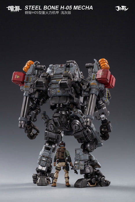 Joytoy 1/25 Steel Bone H05 Heavy Firepower Mecha Gray Model